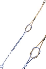 Heliophilia Silver Pulsera de Metal Plata y Oro CBL9752